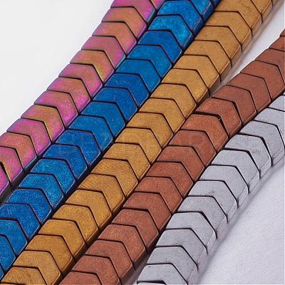 Electroplate Non-magnetic Synthetic Hematite Bead Strands G-F337-15-M-1