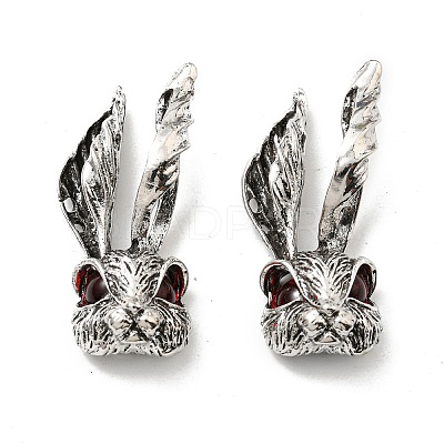 Tibetan Style Rack Plating Alloy Pendants PALLOY-K010-02AS-1