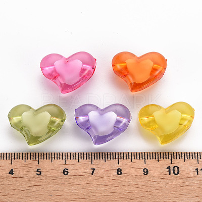 Transparent Acrylic Beads TACR-S152-19A-1