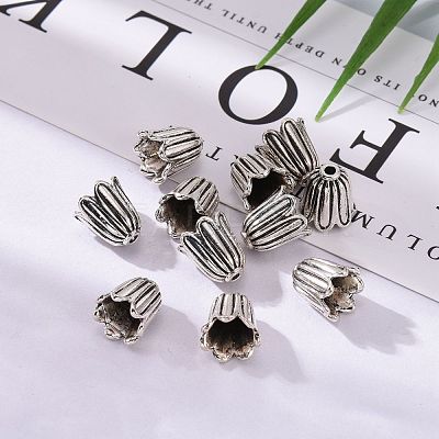 Tibetan Style Caps TIBEB-00864-AS-NR-1