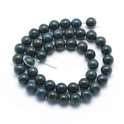Dyed Natural Gemstone Beads Strands G-F556-8mm-1