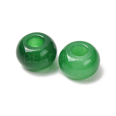 Dyed Natural Quartz European Beads GG-CBA0022-18-1