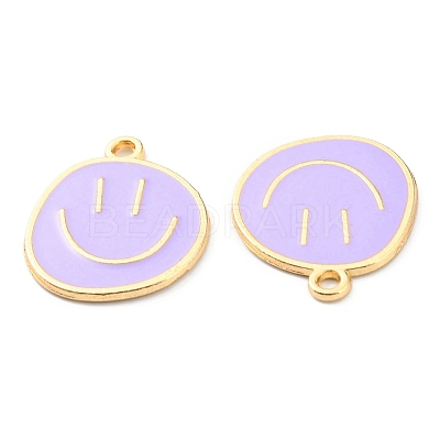 Alloy Enamel Pendants X-ENAM-D051-18G-06-1