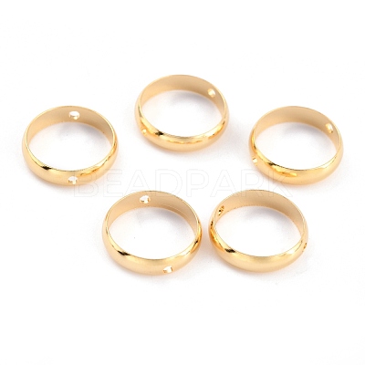 Brass Beads Frames KK-O133-014E-G-1
