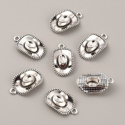 Tibetan Style Alloy Pendants X-FIND-WH0146-23AS-1