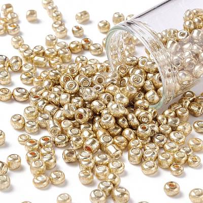 6/0 Glass Seed Beads X-SEED-A017-4mm-1107-1