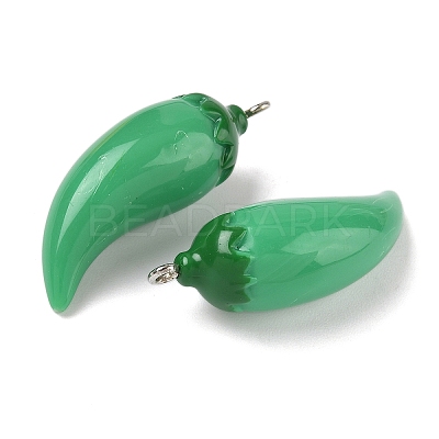 Opaque Acrylic Pendants OACR-Z031-01P-03-1
