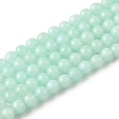 Natural Malaysia Jade Beads Strands X-G-A146-4mm-B06-01-1