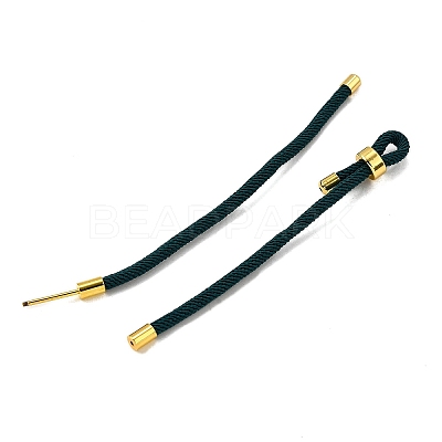Braided Nylon Cord Bracelet Making MAK-A017-D03-23G-1