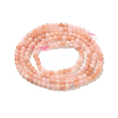 Natural Pink Aventurine Beads Strands G-B074-B05-01-1