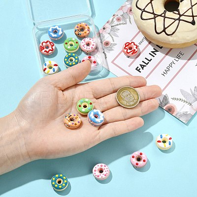 16Pcs 8 Styles Handmade Porcelain Beads PORC-CJ0001-39-1
