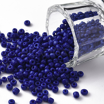 8/0 Glass Seed Beads SEED-US0003-3mm-48-1