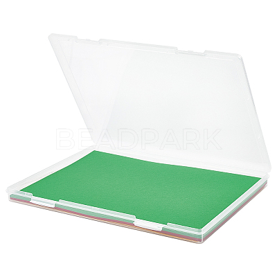 Transparent Plastic Packaging Boxes with Hinged Lid LS-AJEW-WH20060-89-1