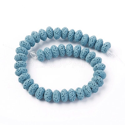 Natural Lava Rock Beads Strands G-F671-01A-04-1