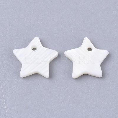 Freshwater Shell Pendants X-SHEL-S276-60A-1
