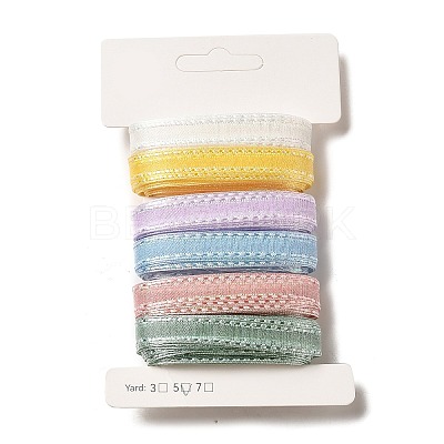 Polyester and Nylon Ribbon Sets DIY-Z029-01O-1