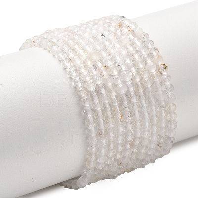 Natural Quartz Crystal Beads Strands G-B145-A02-3mm-1