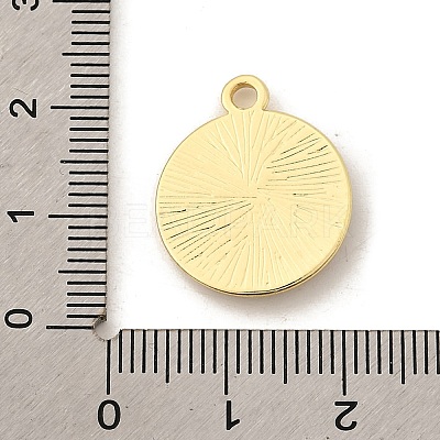 Alloy Enamel Pendants FIND-U030-20G-02-1
