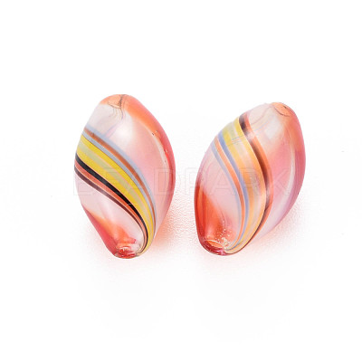 Transparent Handmade Blown Glass Globe Beads X-GLAA-T012-11-1