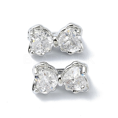 Brass Pave Cubic Zirconia Multi-Strand Links FIND-Z029-12H-1