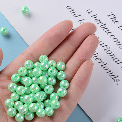 Opaque Acrylic Beads MACR-S370-D8mm-A05-1