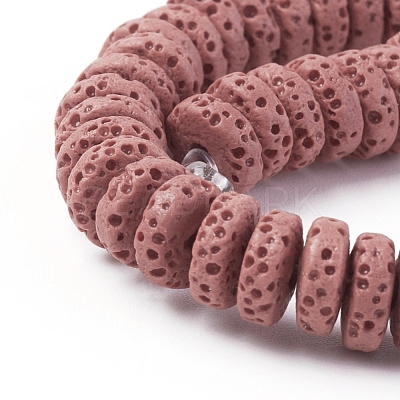 Natural Lava Rock Beads Strands G-F671-02A-09-1
