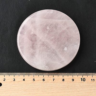 7Pcs 2 Styles Chakra Natural Rose Quartz Base Seven Star Group Display Decorations DJEW-K031-01B-02-1