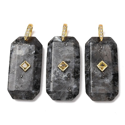 Natural Labradorite Pendants GG-CBA51ED-05G-02-1