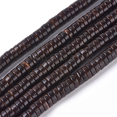 Coconut Beads Strands COCO-O009-03-5x2mm-1