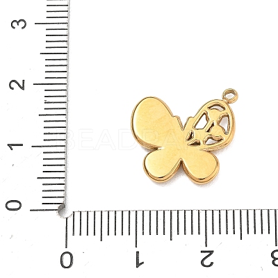 304 Stainless Steel Enamel Pendants SA-CBAAE04-06G-01-1