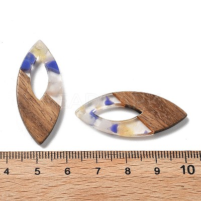 Resin and Walnut Pendants FIND-R051-12A-1