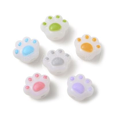 Opaque Acrylic Beads X-MACR-M026-01-1