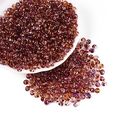 6/0 Gradient Color Glass Seed Beads SEED-N007-36I-1