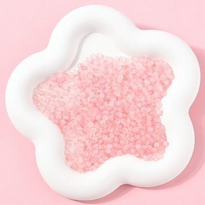 50G Frosted Glass Beads FGLA-YW0001-03G-1
