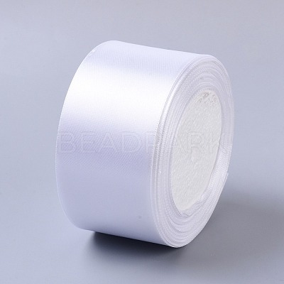 2 inch(50mm) White Satin Ribbon Wedding Sewing DIY X-RC50MMY-001-1