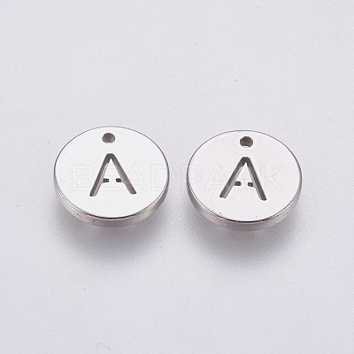 Non-Tarnish 304 Stainless Steel Charms STAS-P212-15P-23-1