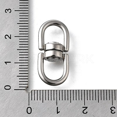 304 Stainless Steel Swivel Clasps STAS-U051-03F-P-1