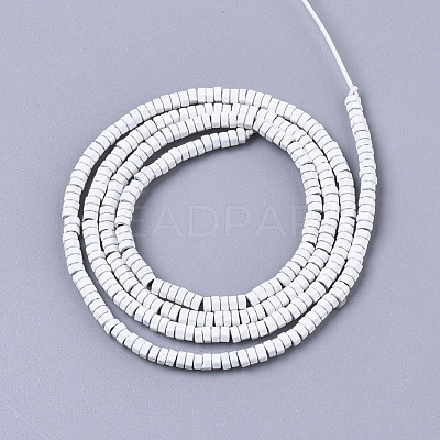 Spray Painted Non-magnetic Synthetic Hematite Beads Strands G-R468-02A-M-1