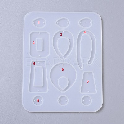 Earring Pendant Silicone Molds DIY-L023-31-1