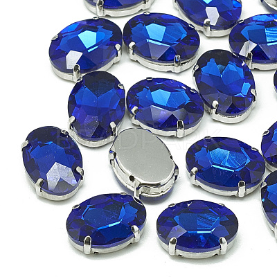 Sew on Rhinestone RGLA-T091-13x18mm-11P-1