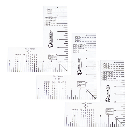 Acrylic Rulers DIY-WH0622-106-1