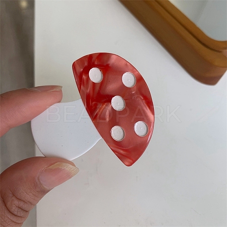 Acetate Hair Barrettes PW-WG2C48B-01-1