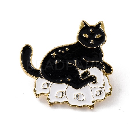 Magic Cat Enamel Pin JEWB-C011-07-1