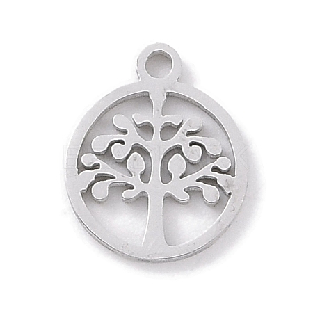 Non-Tarnish 304 Stainless Steel Charms STAS-K286-01D-P-1