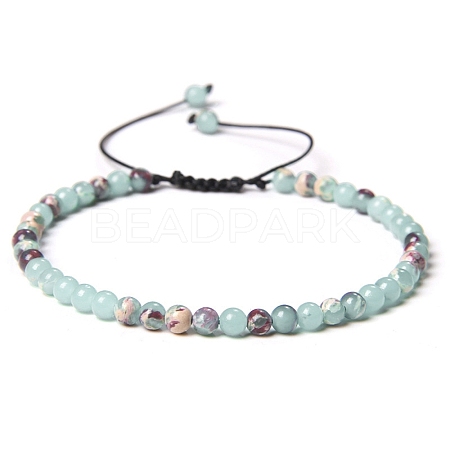 Adjustable Women's Shoushan Stone Beaded Bracelet LS-CN3407-19-1