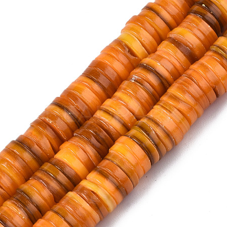 Natural Freshwater Shell Beads Strands X-BSHE-I016A-01G-1