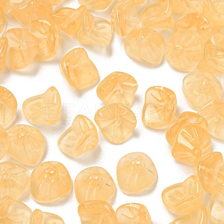 Electroplated Glass Beads GLAA-G119-01D-1