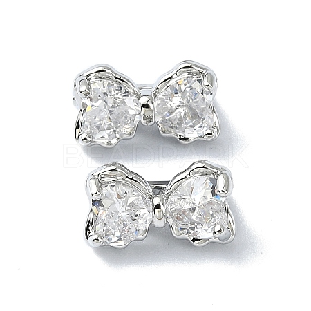 Brass Pave Cubic Zirconia Multi-Strand Links FIND-Z029-12H-1