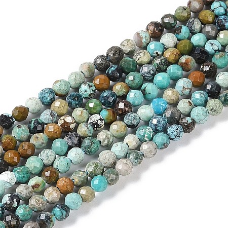 Natural Chrysocolla Beads Strands G-N342-29A-1