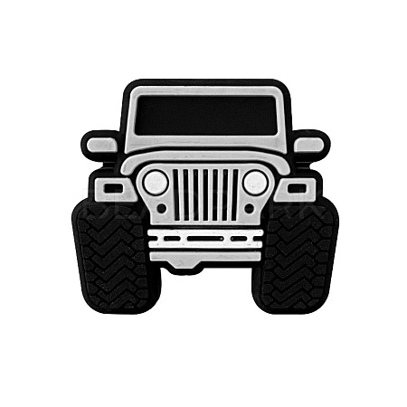 Car Food Grade Eco-Friendly Silicone Focal Beads PW-WGF184D-04-1